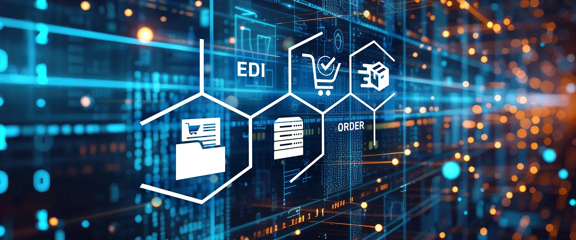 Représentation graphique pour les processus numériques avec des icônes