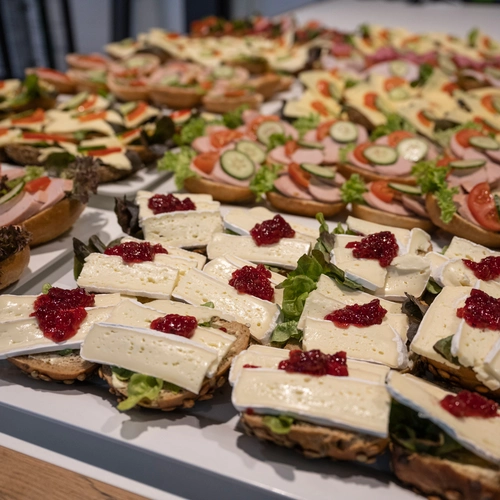 Frühstücksbuffet bei der NORDWEST Handel AG