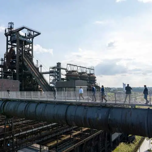 Skywalk Stahlverbund Phoenix West