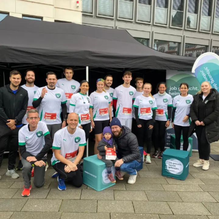 Das NORDWEST Laufteam beim Halbmarathon