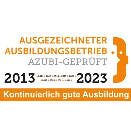 Auszeichnung Ausbildungsbetrieb 2023