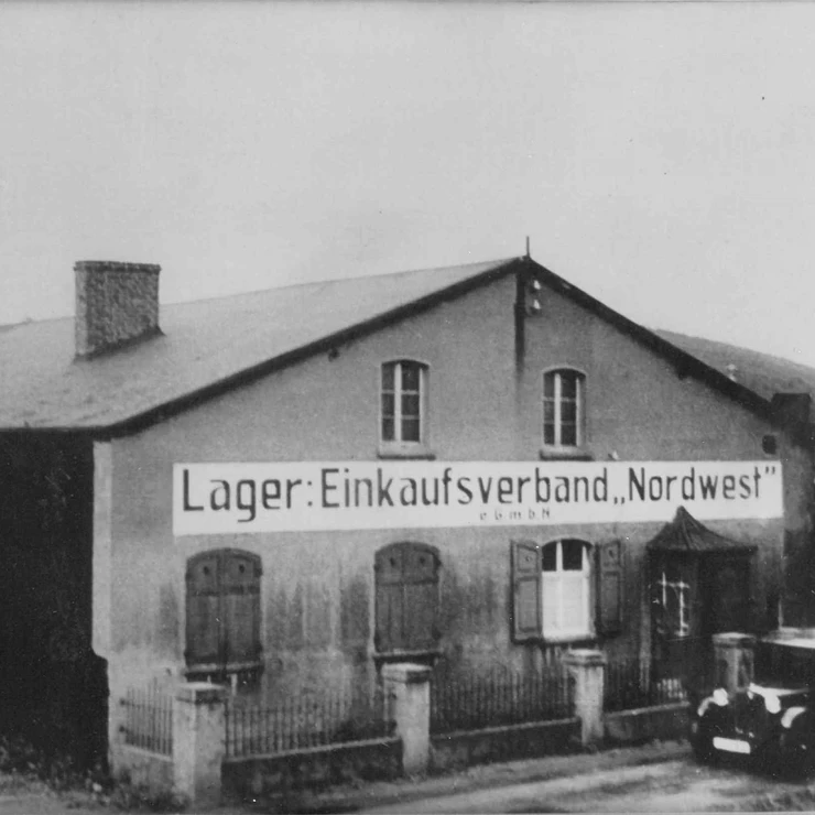 Foto vom Gebäude der NORDWEST Handel AG Niederlassung in Hagen im Jahr 1928