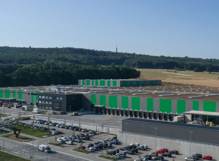 Drohnenaufnahme NORDWEST Logistikzentrum Alsfeld