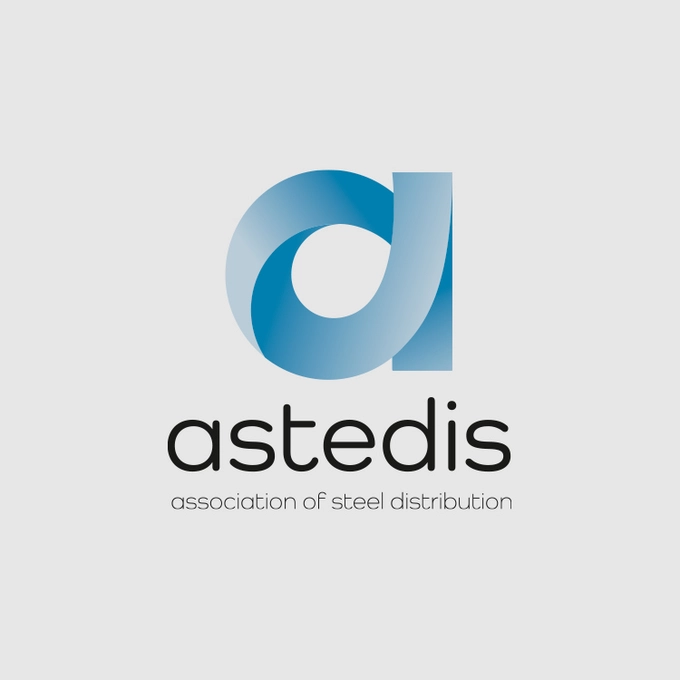 The logo of the European steel purchasing cooperative astedis