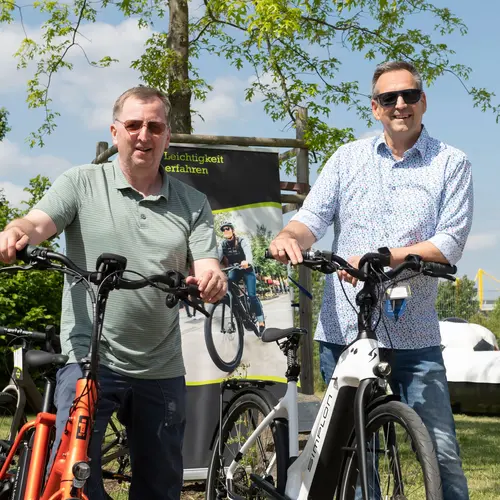 Jobrad NORDWEST Jörg Simon und Michael Rolf