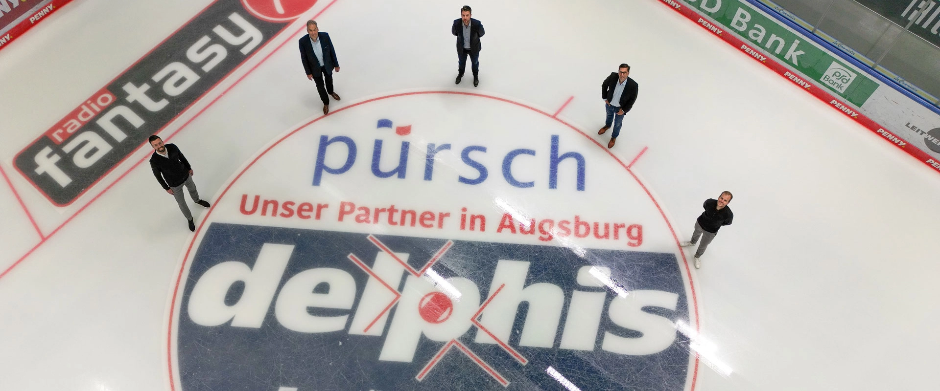 Bullykreis mit delphis und Pürsch Logo