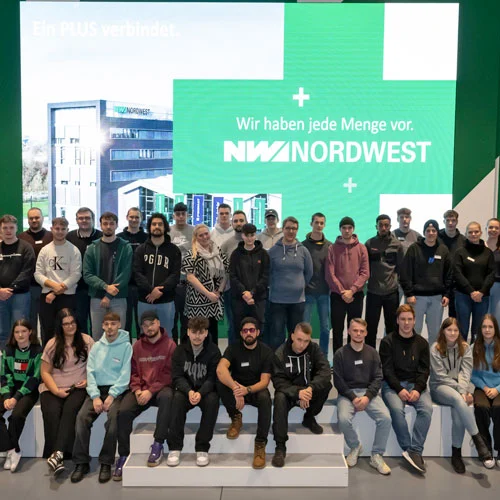 Auszubildende der Fachhandelspartner zu Besuch bei NORDWEST