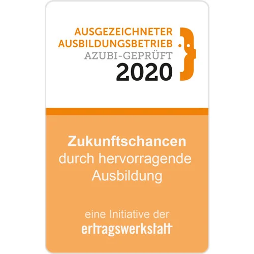 Norwest Abzeichen Ausgezeichneter Ausbildungsbetrieb 2020